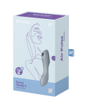 SATISFYER - VIBRATORE CURVY TRINITY 3 AIR PULSE GRIGIO SATISFYER - VIBRATORE CURVY TRINITY 3 AIR PULSE GRIGIO