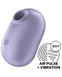 SATISFYER - PRO TO GO 2 DOPPIO STIMOLATORE E VIBRATORE VERDE SATISFYER - PRO TO GO 2 DOPPIO STIMOLATORE E VIBRATORE VERDE