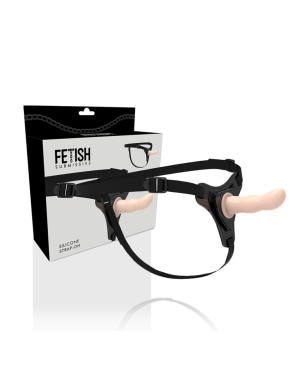 FETISH SUBMISSIVE HARNESS - PUNTO G IN SILICONE FLESH 12,5 CM
