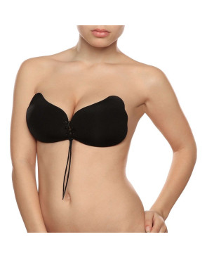 BYE-BRA - LACE-IT VALORIZZAZIONE PUSH-UP NERO COPPA C